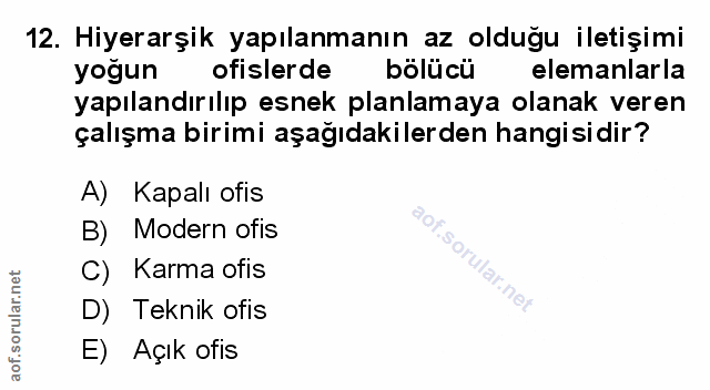 Soru 12