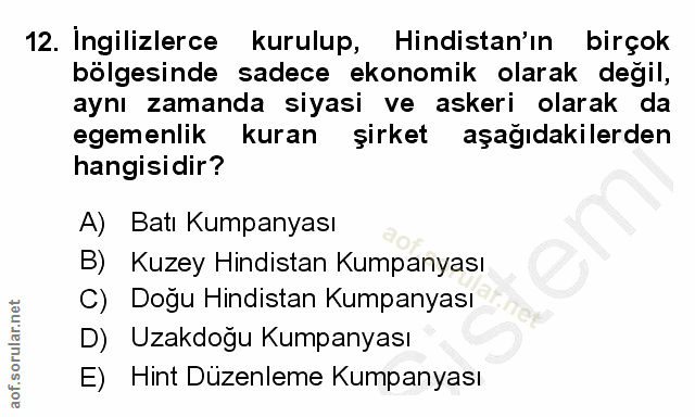 Soru 12