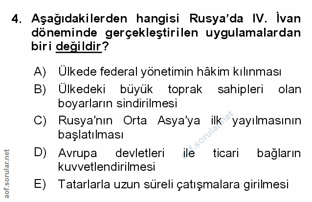 Soru 4