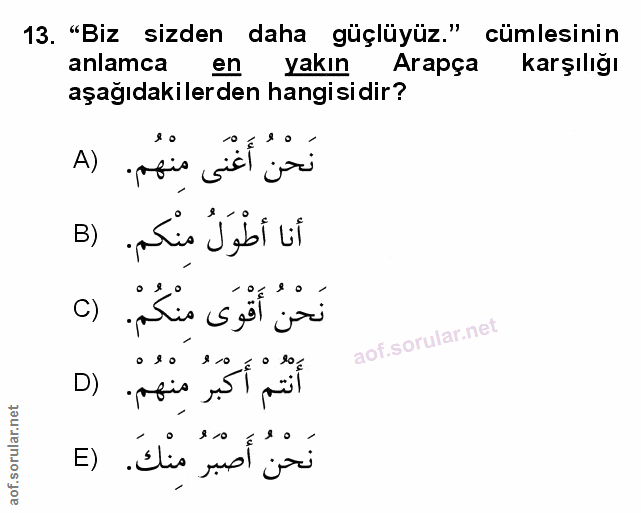 Soru 13