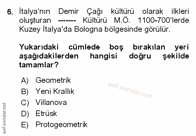 Soru 6