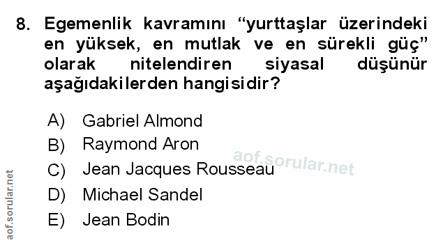 Soru 8