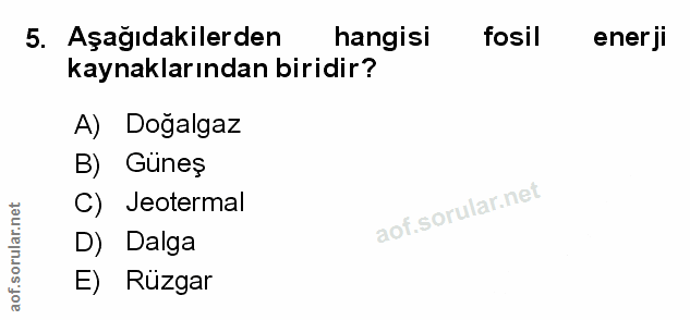 Soru 5