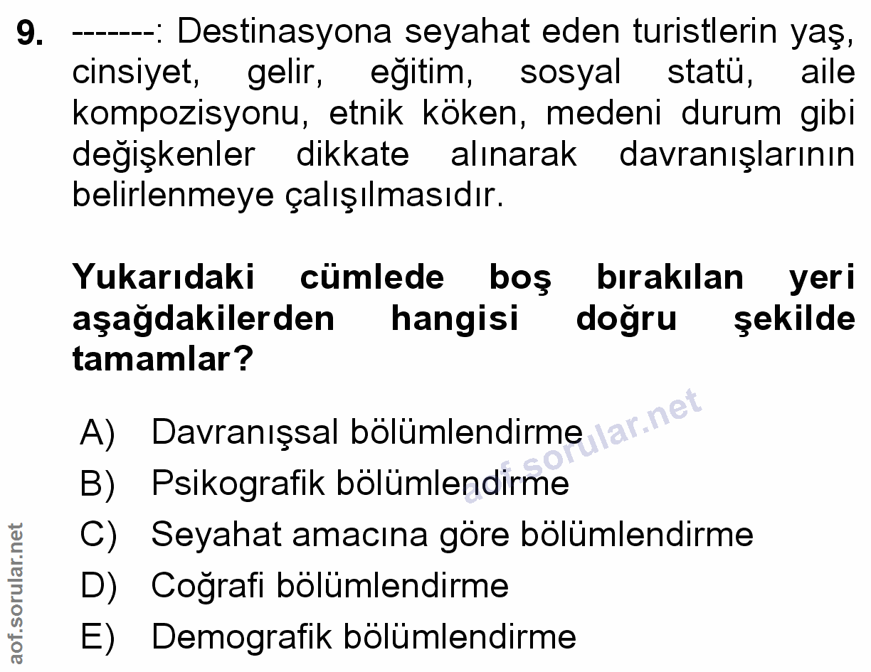 Soru 9