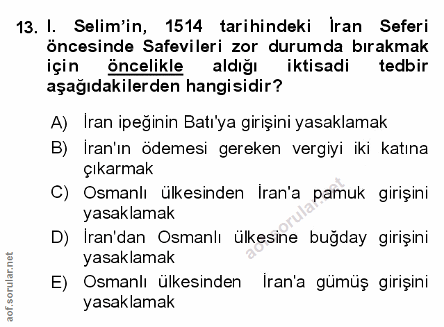 Soru 13