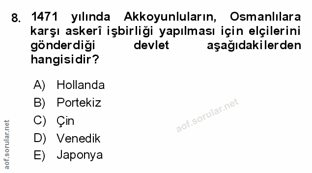 Soru 8