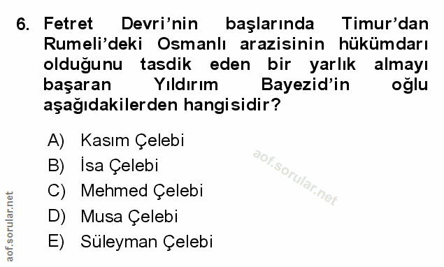 Soru 6