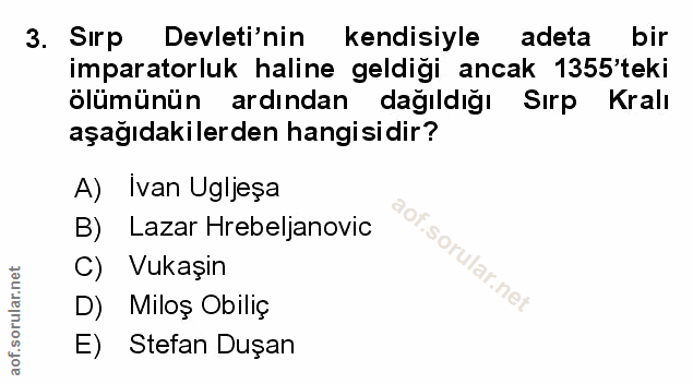 Soru 3