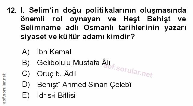Soru 12