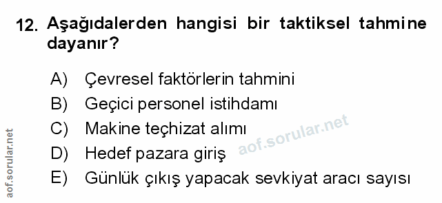 Soru 12