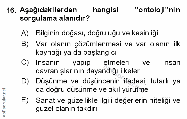 Soru 16