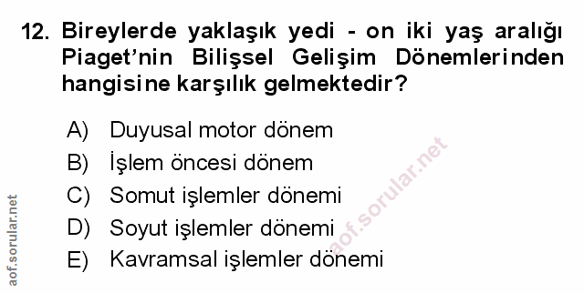 Soru 12