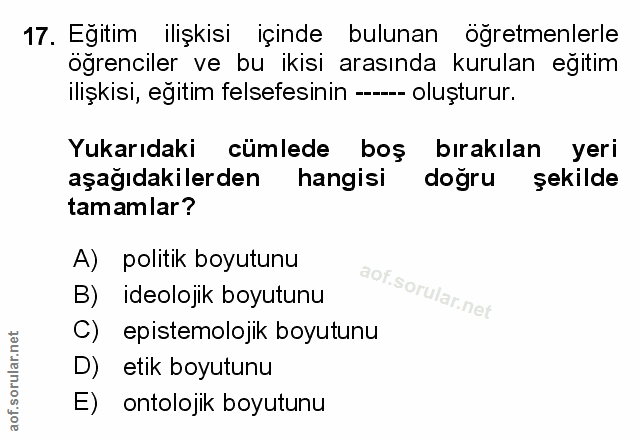 Soru 17
