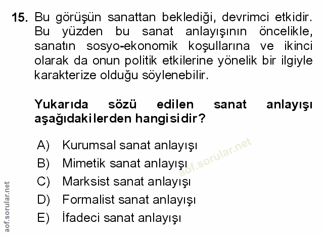 Soru 15