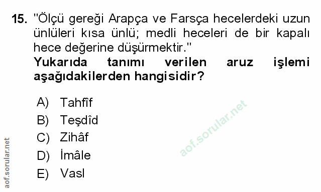 Soru 15