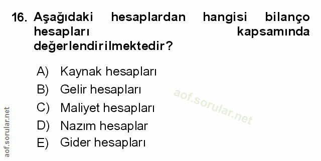 Soru 16