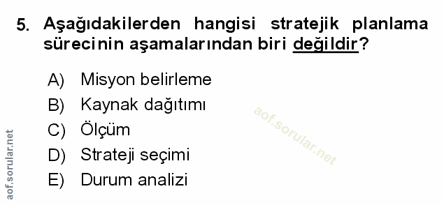 Soru 5