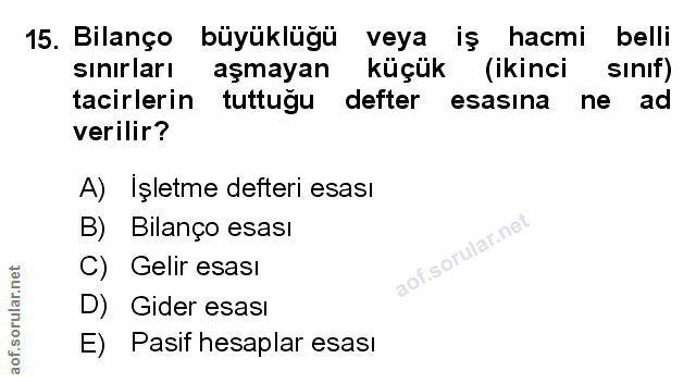 Soru 15