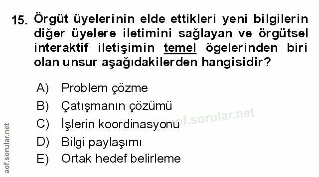 Soru 15