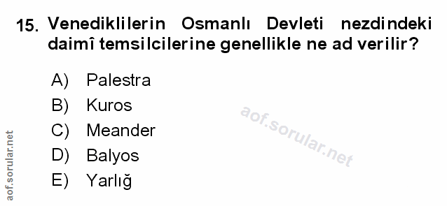 Soru 15