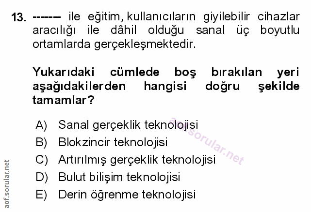 Soru 13