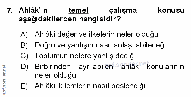 Soru 7