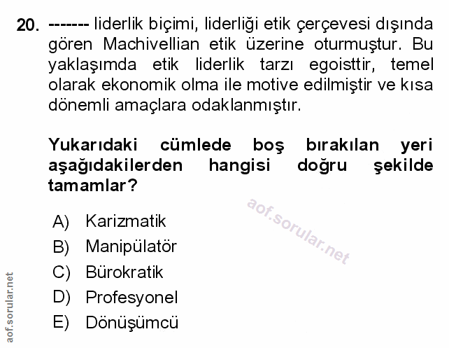 Soru 20