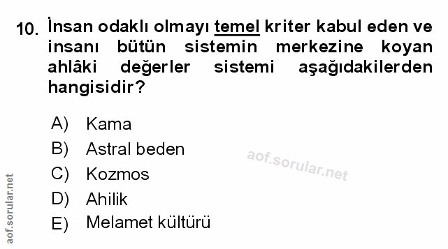 Soru 10