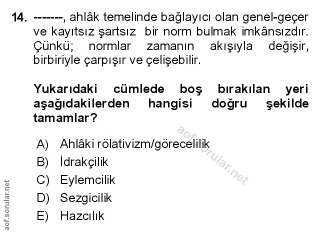 Soru 14