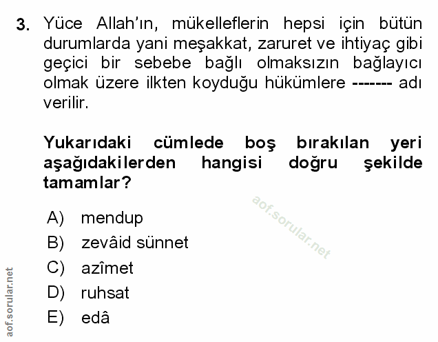 Soru 3