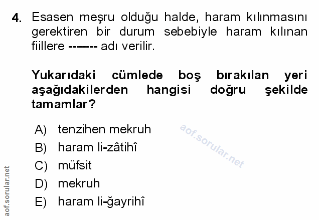 Soru 4