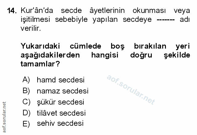 Soru 14