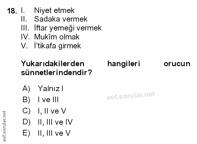 Soru 18
