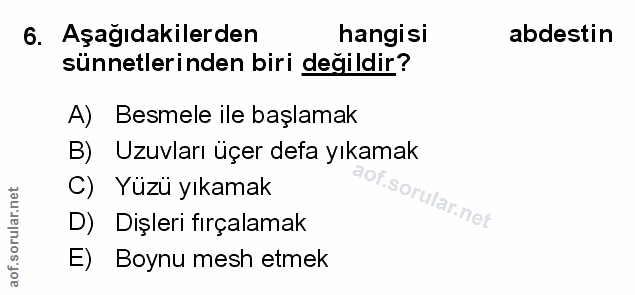 Soru 6