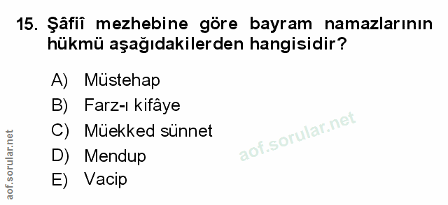 Soru 15
