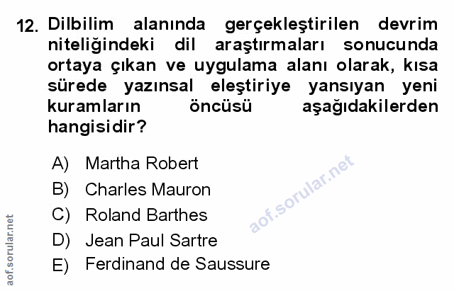 Soru 12