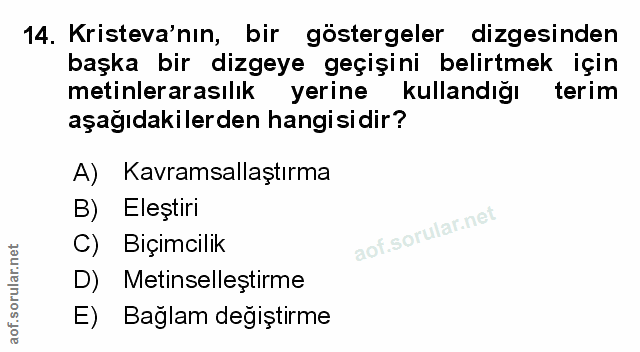 Soru 14