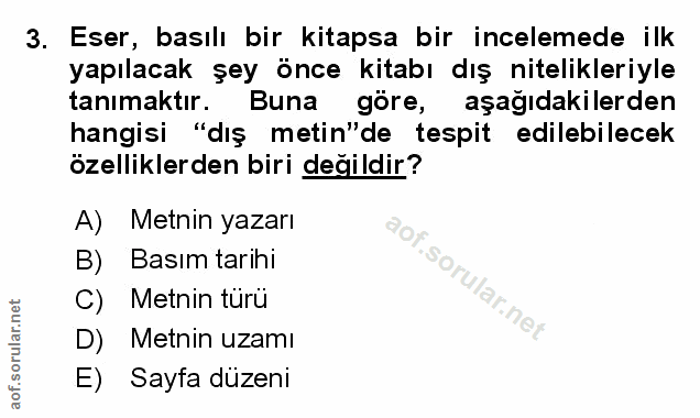 Soru 3