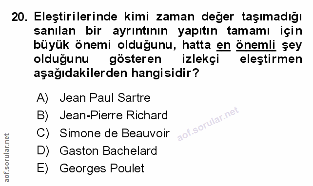 Soru 20