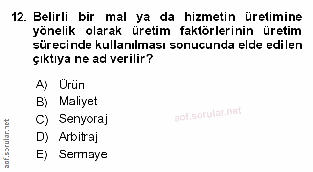 Soru 12