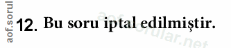 Soru 12