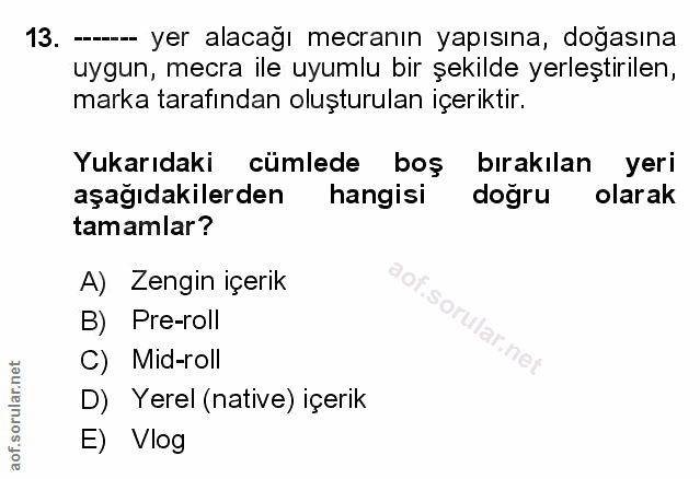 Soru 13