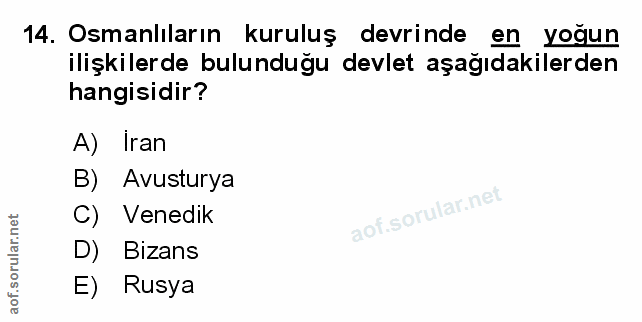 Soru 14