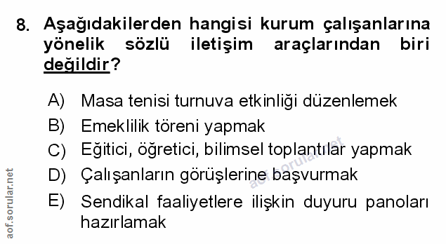 Soru 8
