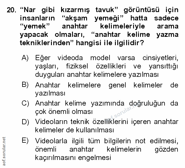 Soru 20