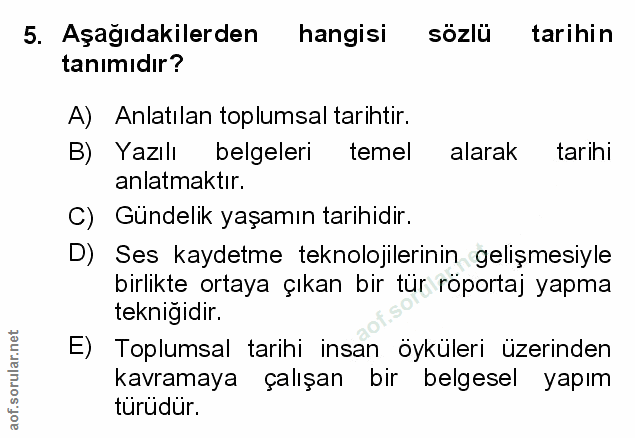 Soru 5