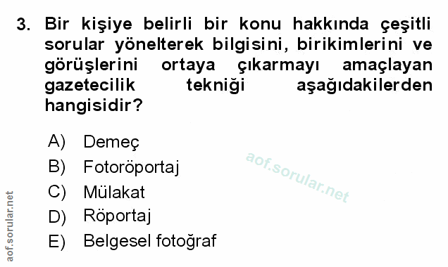Soru 3