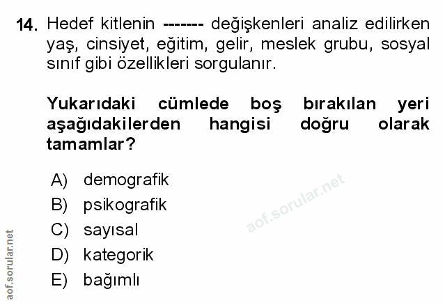 Soru 14