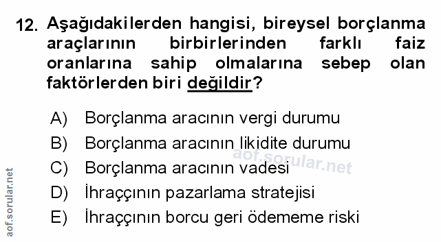 Soru 12