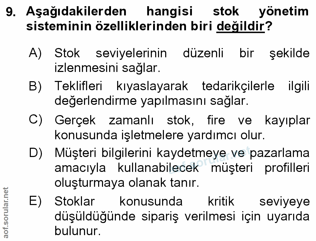 Soru 9